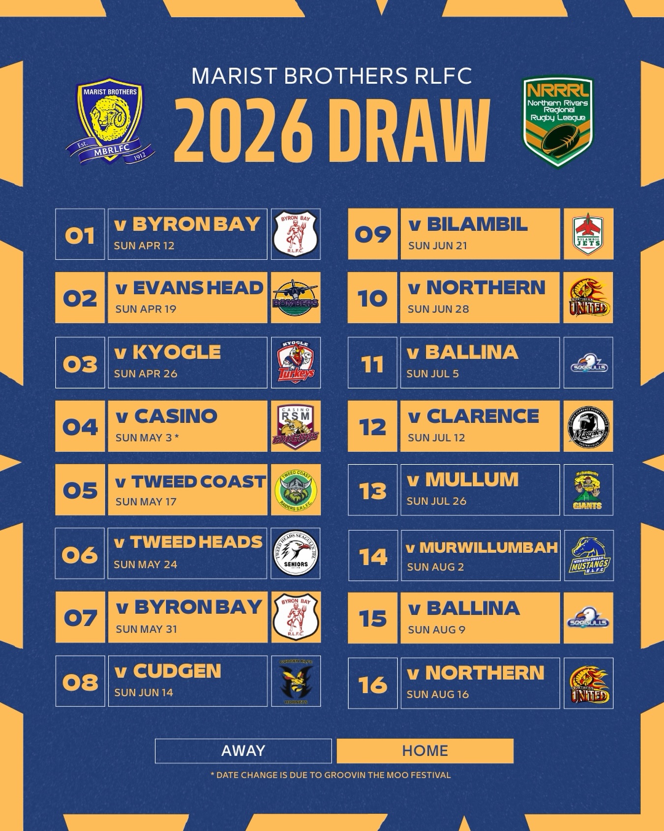 2026 Draw